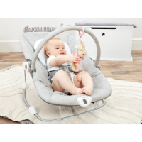 Pieter Konijn Flopsy knuffel trilspeelgoed met bevestigingsring 